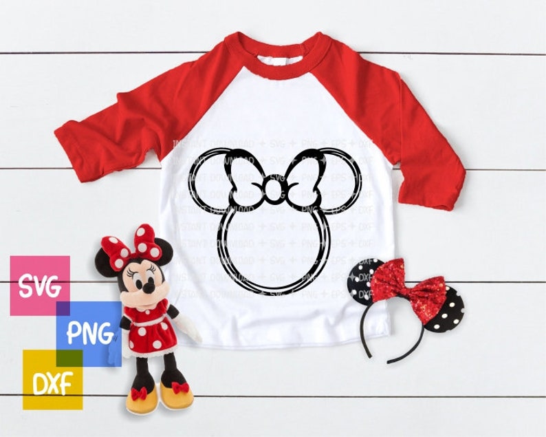 Download Disney Minnie Mouse Flower Head Minnie Mouse Ears SVG ...