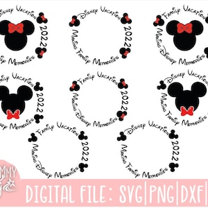 2022 Vacation Svg,Family Vacation Svg,2022 Trip SVG, Memories Svg, 2022 FamilyTrip Svg for Cricut and Silhouette