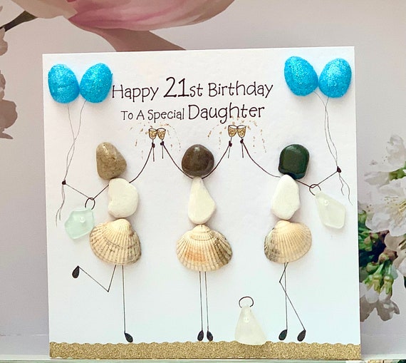 happy 21st birthday greeting card daughter friend son etsy happy 21st birthday greeting