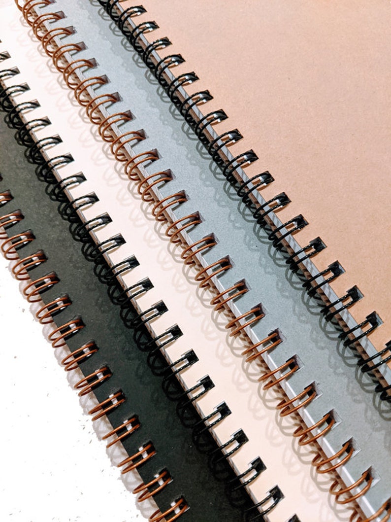 Bulk 50 PACK 5.5 X 8.5 Wire Bound Notebooks / Journals Etsy