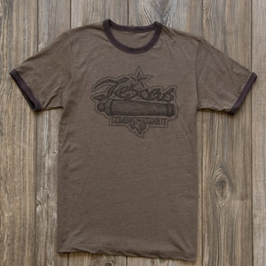 Come and Take It Unisex Ringer T-Shirt - Sketched by Texas-Based Artist and Screen-Printed