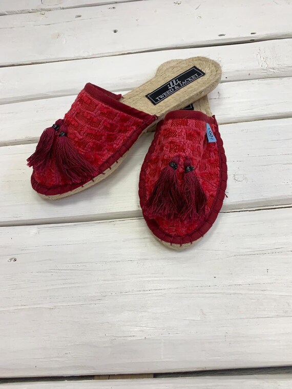 asos tweed sandals