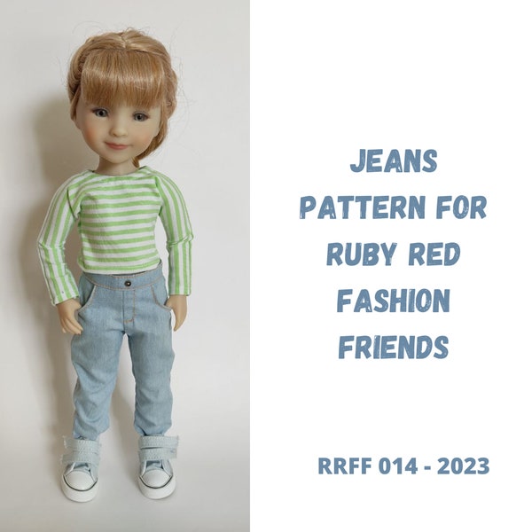 Jeans pattern for Ruby Red Fashion Friends