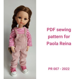 Pattern for Paola Reina dolls