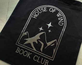 House of Wind Book Club Tote Bag / Shopping Bag / Book Bag