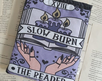 Book sleeve / Book jacket / Kindle sleeve SLOW BURN