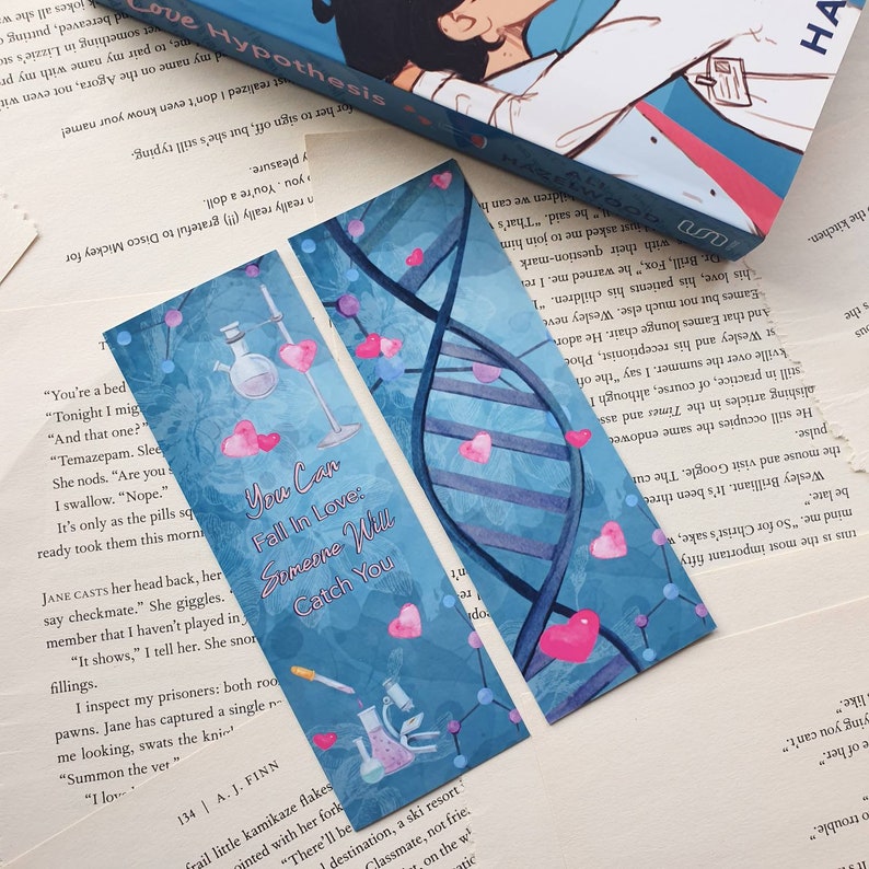 The Love Hypothesis Inspired Bookmark - Etsy