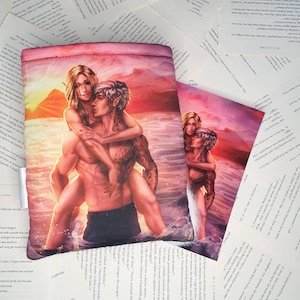 OFFICIALLY LICENSED Art book sleeve Rowaelin - Aelin and Rowan Throne of Glass