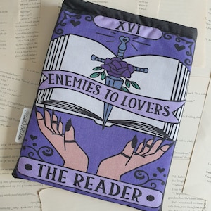 Book sleeve / Book jacket / Kindle sleeve ENEMIES TO LOVERS