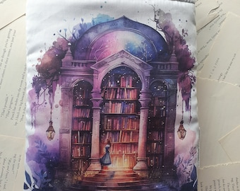 Book sleeve / Book jacket / Kindle sleeve LIBRARY