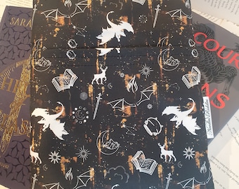 Funda para libro con bolsillo / Funda para libro / Funda para Kindle Massaverse