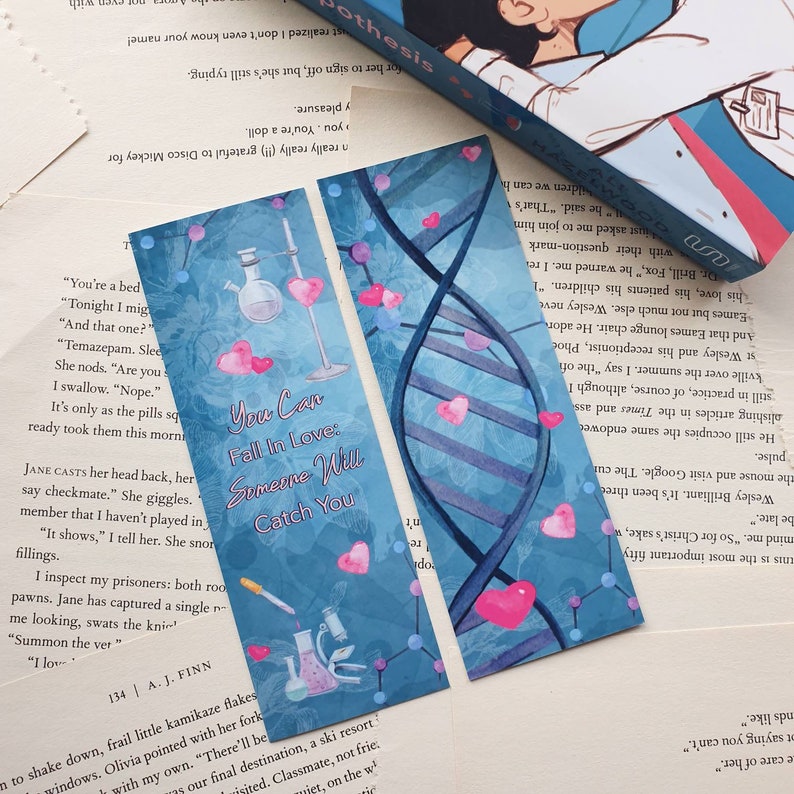 The Love Hypothesis Inspired Bookmark - Etsy