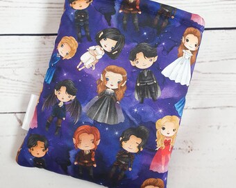 OFFICIALLY LICENSED Book Sleeve with Pocket, Book Jacket, Kindle Sleeve, Bookmark Sleeve, Switch Sleeve The Inner Circle ACOTAR