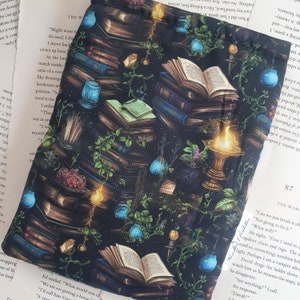 Pochette livre avec poche, jaquette, pochette Kindle, pochette marque-page, pochette Switch
