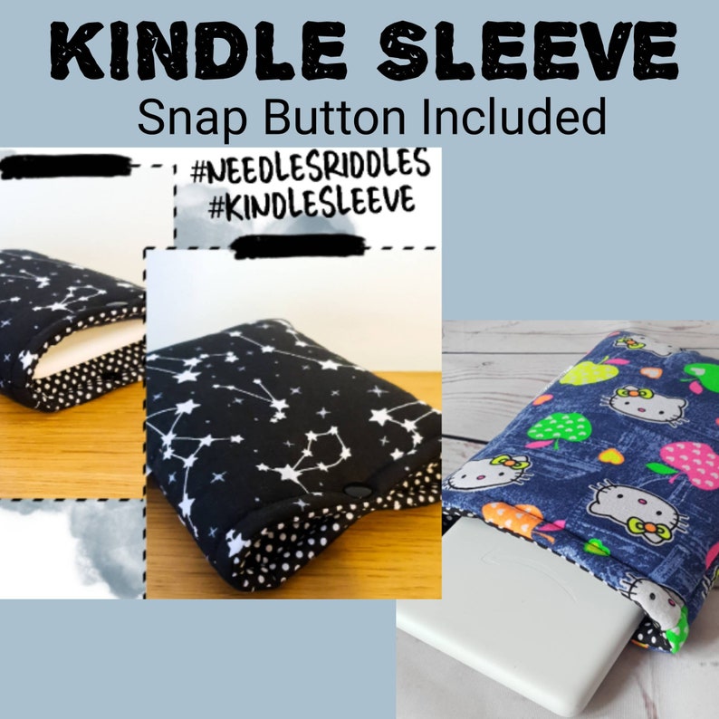 Book Sleeve With Pocket Book Jacket Kindle Sleeve Etsy UK