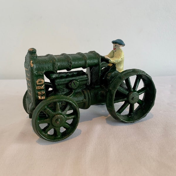 Cast iron model tractor framer gift tractor gift