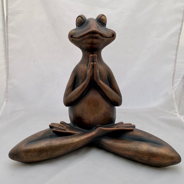 Large Frog Statue Etsy