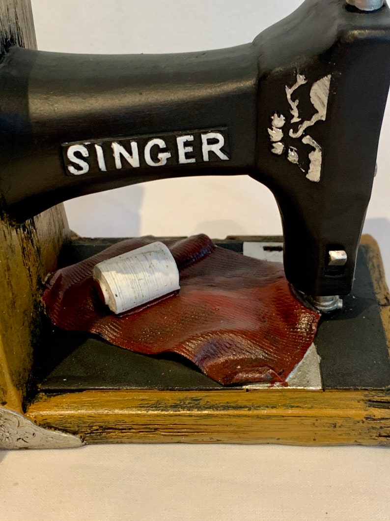 Vintage Style Singer Sewing Machine Bookends Book Tidy Book Etsy