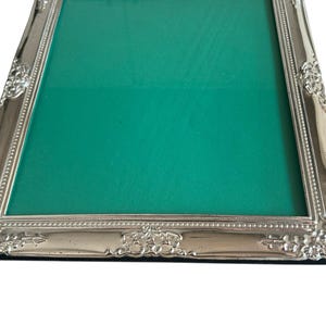 Large A4 sized vintage silver plate portrait picture photo frame wedding photo frame wedding gift anniversary gift silver gift