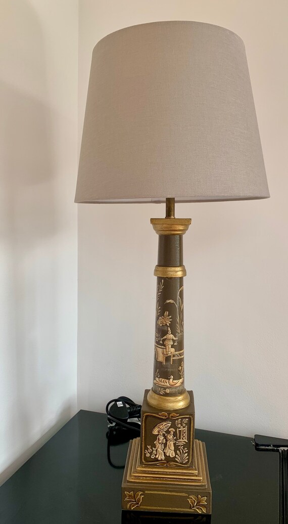 Green gold 2024 table lamp