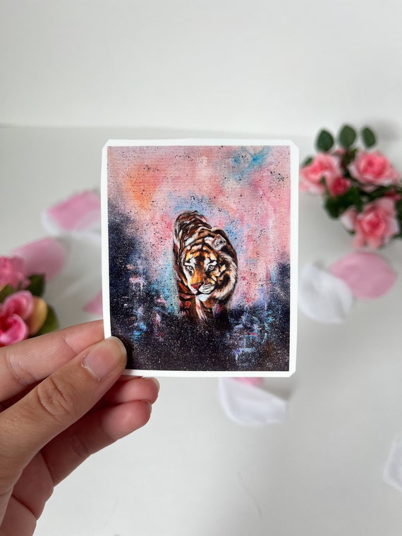 Tiger Sticker Trending Stickers Kindle Stickers Aesthetic 