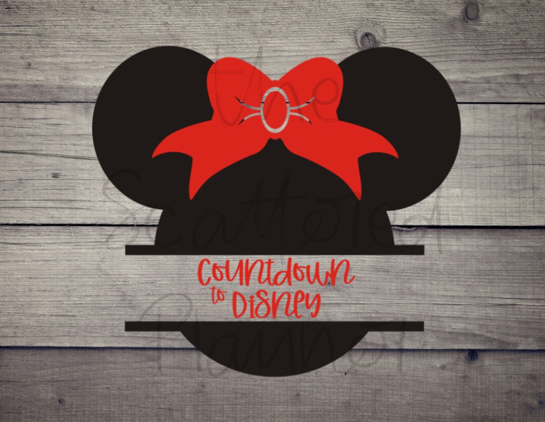 Digital Sticker Kit With Goodnotes File Countdown to Disney Etsy