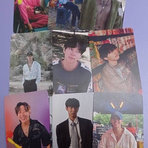 The Rose Photocards Set Kpop// Woosung, Dojoon, Hajoon, Jaehyeong, Black Rose