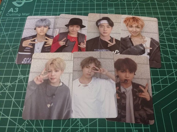 BTS memories of 2017 Blu-ray Replicas Kpop Photocards - Etsy Israel