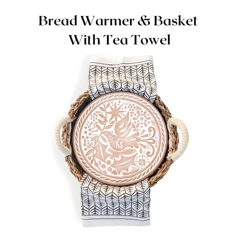 Personalized Bread Warmer Gift Set