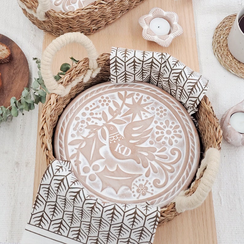 Personalized Bread Warmer Gift Set - Thumbnail 2