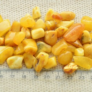 Amber Stones  30 Grams 6-30mm Jewelry Supplies Beads, Baltic Amber stones, Polished Natural Beads AM-016
