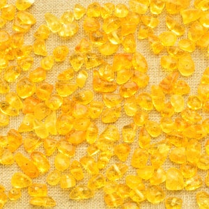 Natural Amber Beads 5-200 Grams Chip Beads (4-7mm) Jewelry Supplies Beads, Baltic Amber Beads, Polished Lemon Beads