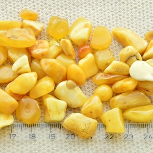 Amber Stones  34 Grams 6-30mm Jewelry Supplies Beads, Baltic Amber stones, Polished Natural Beads AM-015