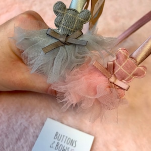 Handmade Children’s Teddy Bear Tutu Headband