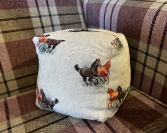 Handmade Horse Weighted Doorstop