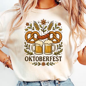 Oktoberfest T-Shirt: German Beer Festival, Bavarian Design