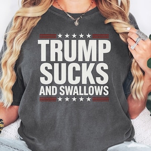 Anti-Trump Grafisk T-shirt, Politisk Slogan T-shirt, FDT-T-shirt