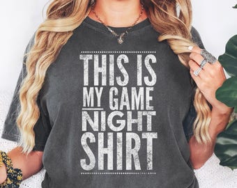Lustige Familien Spiele Nacht T-Shirts oder Sweatshirts: Gaming Geschenke, Gamer Shirts