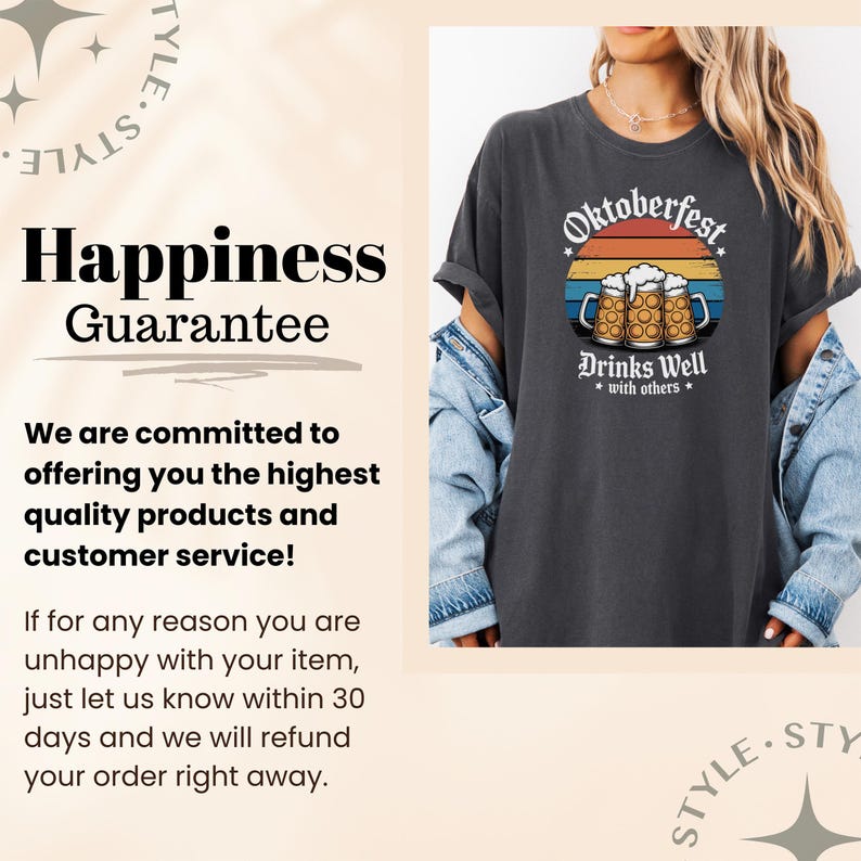 Oktoberfest Drinks Well with Others Shirt, Fun Beer Festival Tee, Cute Oktoberfest Graphic Tee, Casual Party T-shirt