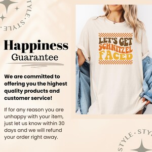 Let's Get Schnitzel Faced T-Shirt, Funny Graphic Tee, Unisex Vintage Inspired Shirt, Humorous Party Outfit, Casual Statement Top