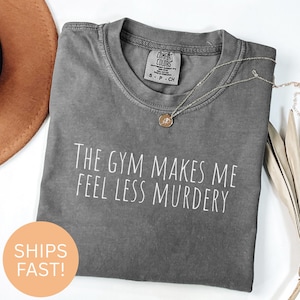 Funny Gym T-Shirt or Sweatshirt, Workout Humor Apparel, Sarcastic Gym Lover Present, funny gym shirt, gym gifts,gym lover shirt