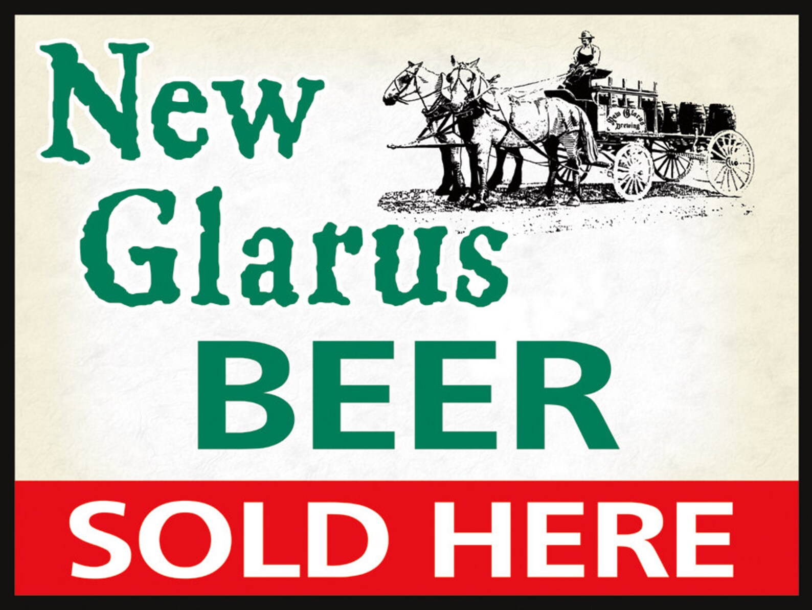 New Glarus Spotted Cow Beer Sold Here Vintage Replica Tin Sign Etsy