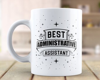 gracias idea de regalo Taza de asistente administrativo gracioso asistente de administración asistente administrativo asistente de taza