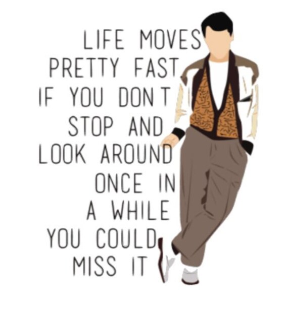 Ferris Buellers Day Off Quote Etsy