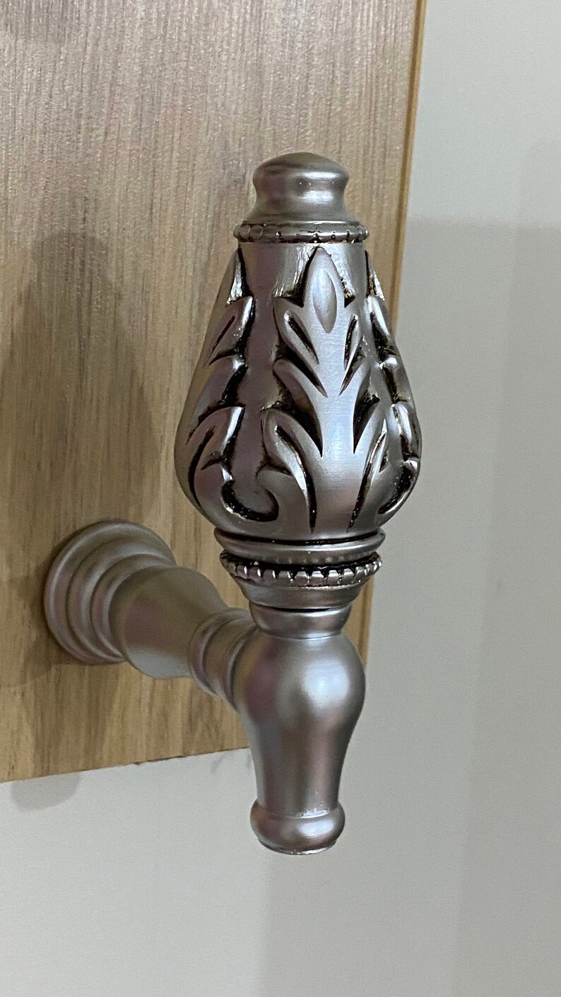 Pack of 2 Silver Holdbacks Curtain Holdback Curtain Hold Etsy