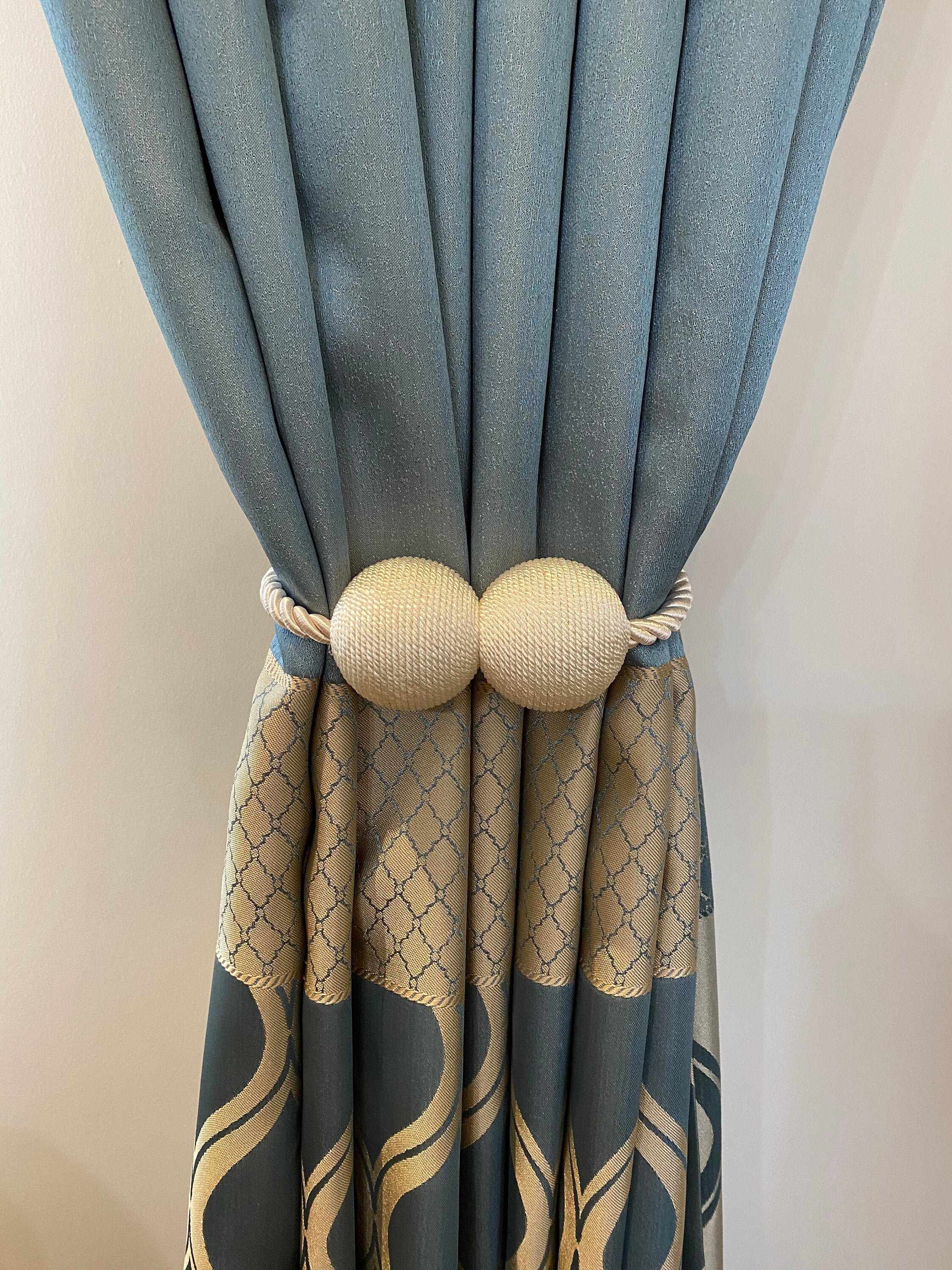 Pack of 2 Tie Backs Clips Tie Back Etsy Canada