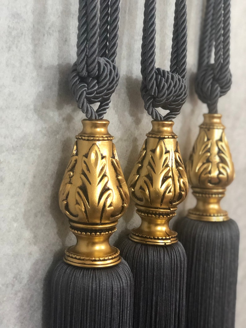 Curtain Tie Backs Gold Curtain Tiebacks Curtain Hook Etsy New Zealand