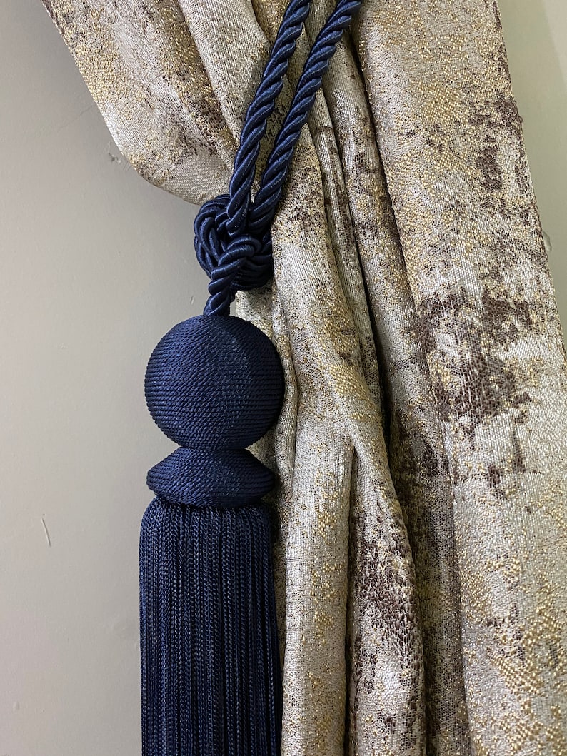 Pack of 2 Curtain Tie Backs Curtain Hold Back Curtain Etsy