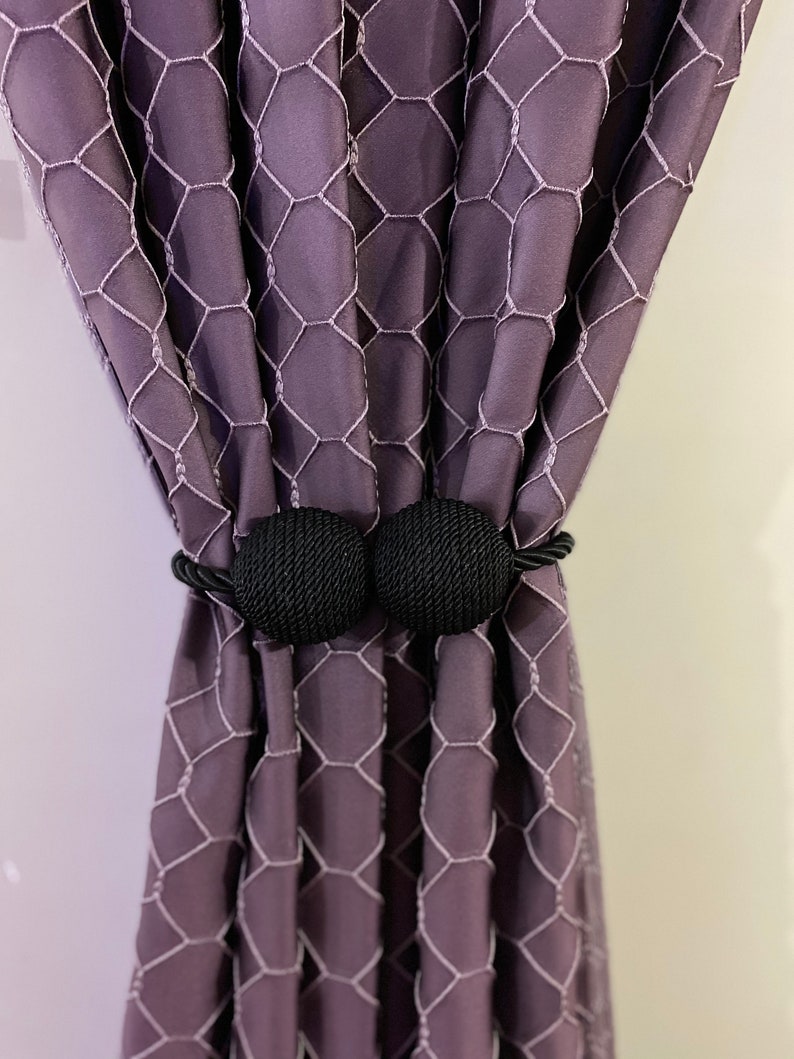 Pack of 2 Tie Backs Clips Tie Back Etsy