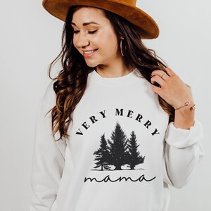Womens Christmas Sweatshirt, Christmas Sweater, Christmas Crewneck, Christmas Tree Sweatshirt, Holiday Sweaters for Women, Winter Sweatshirt